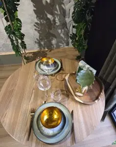 Table et balançoires coin repas JUNGLE